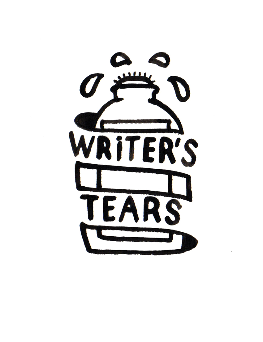 Writer’s tears - 50x70cm - 400€ - Acrylique sur papier